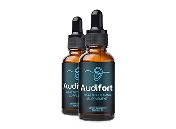 Two bottles of Audifort